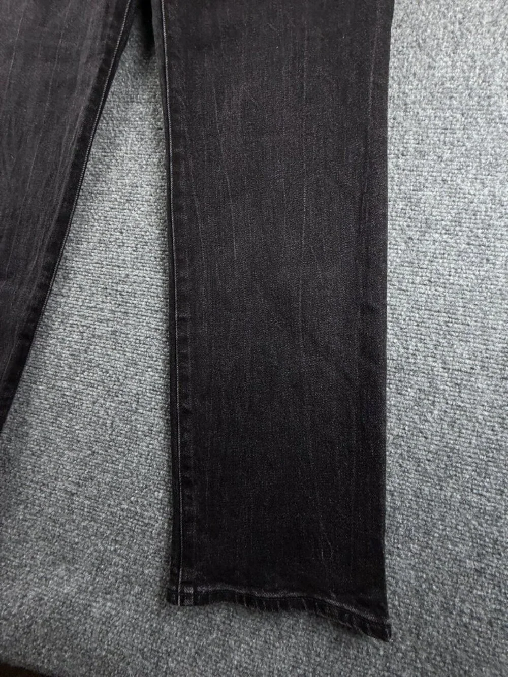 NWT Express Jeans Black 2R Modern Straight High Rise Cotton Blend ACTL 26X30